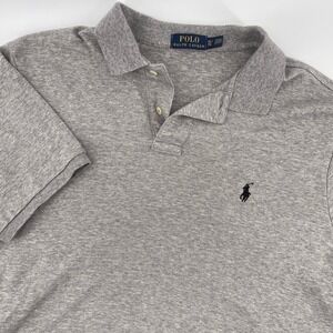 Polo Ralph Lauren Mens‎ Gray Short Sleeve Classic Fit Polo Shirt XL